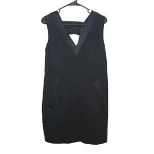 European Summer Rag & Bone Womens VNeck Phoebe Dress With Satin Trim. Size 2